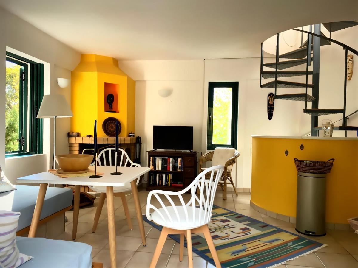 Steinturm Mit Dach-Terrasse Zwischen Fluss, Meer Und Gebirge- Spiti Pirgos Παραλία Σεργούλας Εξωτερικό φωτογραφία