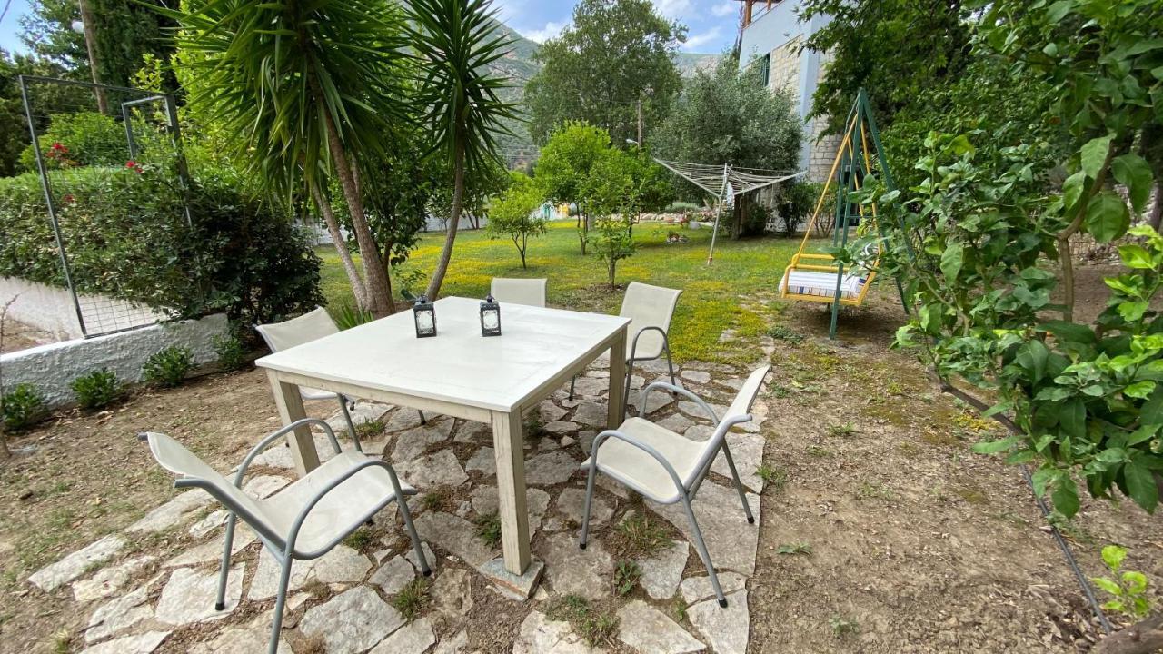 Steinturm Mit Dach-Terrasse Zwischen Fluss, Meer Und Gebirge- Spiti Pirgos Παραλία Σεργούλας Εξωτερικό φωτογραφία