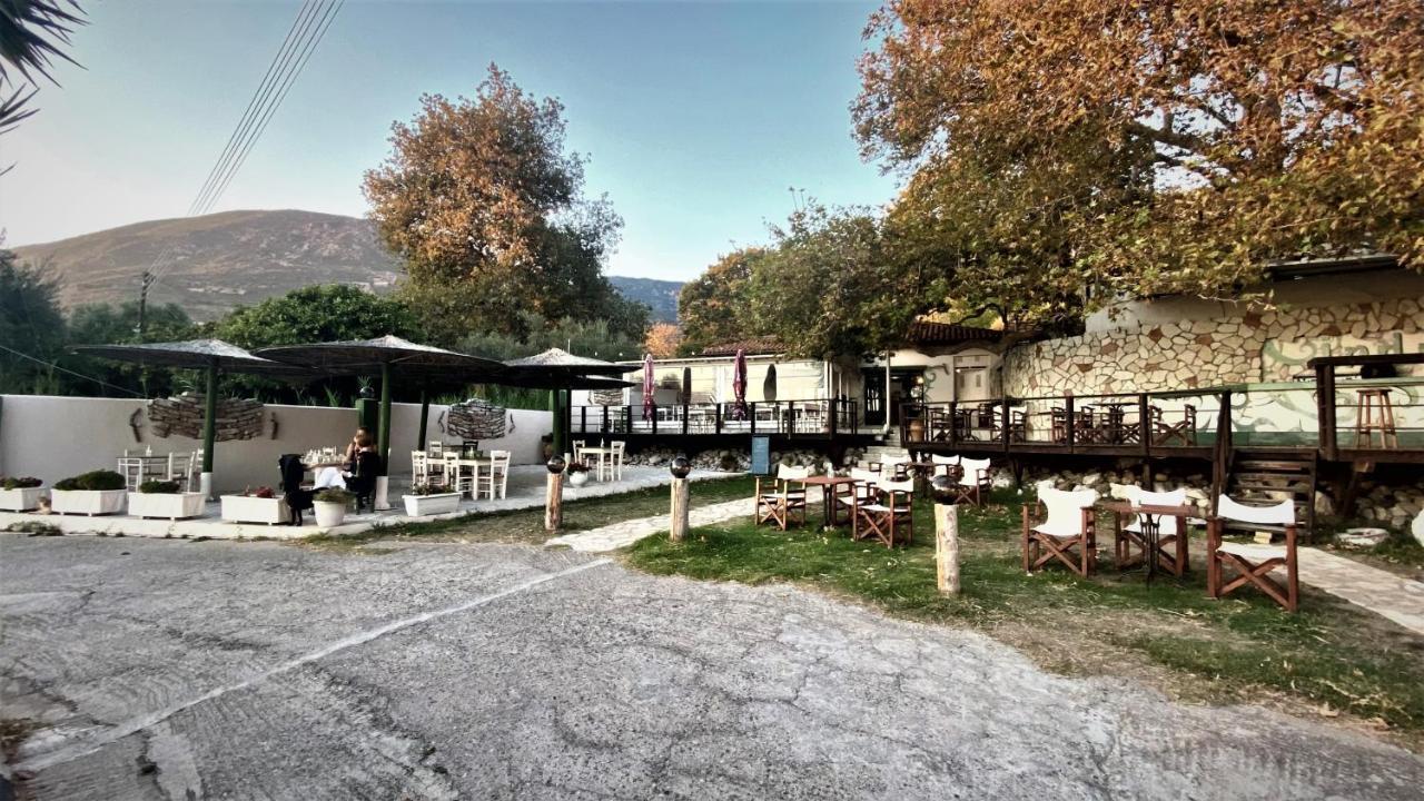Steinturm Mit Dach-Terrasse Zwischen Fluss, Meer Und Gebirge- Spiti Pirgos Παραλία Σεργούλας Εξωτερικό φωτογραφία